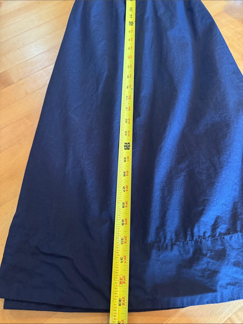 Quince Cotton Poplin A-Line Skirt, XS - Picture 7 of 7